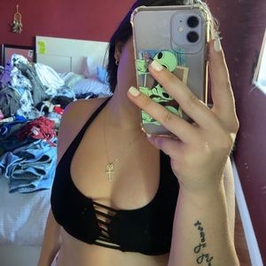 Strappy Front Bikini Top